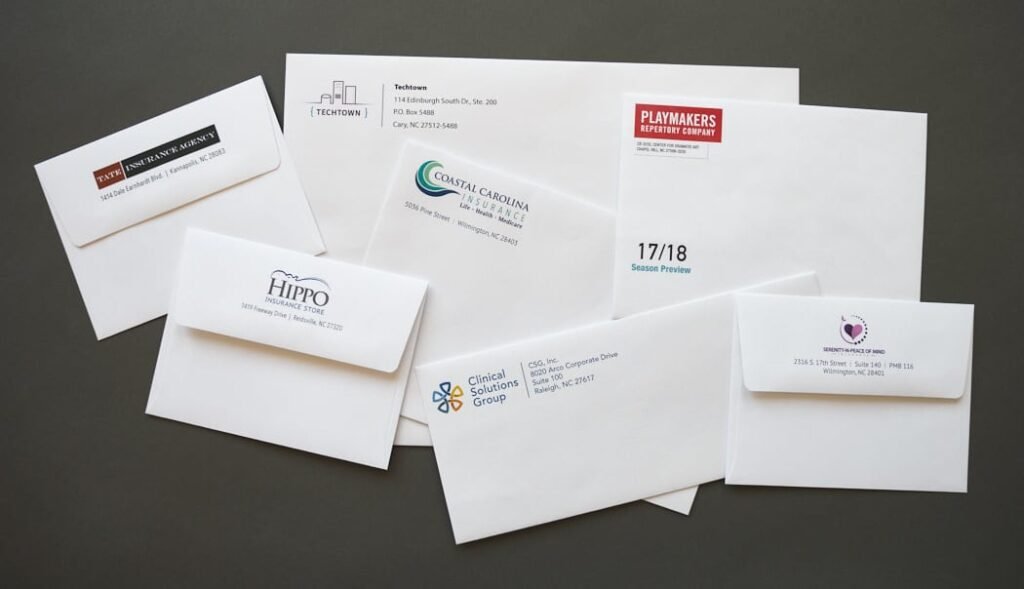 Envelope Printing Sunbury