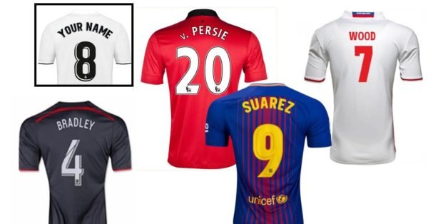 Football Shirt Printing Sunbury