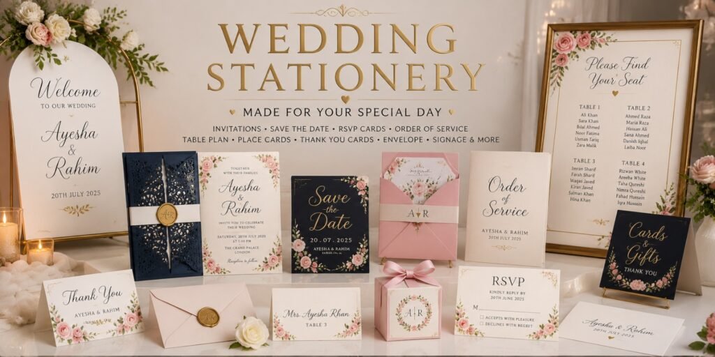 Wedding Stationery Printing Sunbury